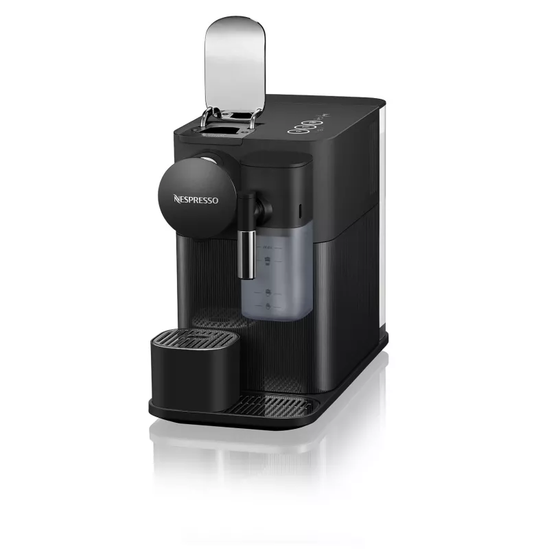 De'Longhi Nespresso Lattissima One EN510.B máquina de café de cápsulas, 19 bar, 1450 W, 1 l, espumador de leite, comando tátil, preta