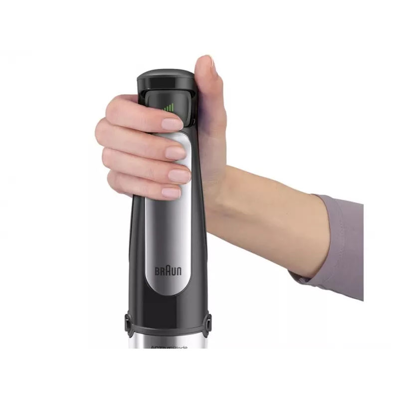 Varinha mágica Braun MQ 7025X 0,6 l 1000 W preto, aço inoxidável