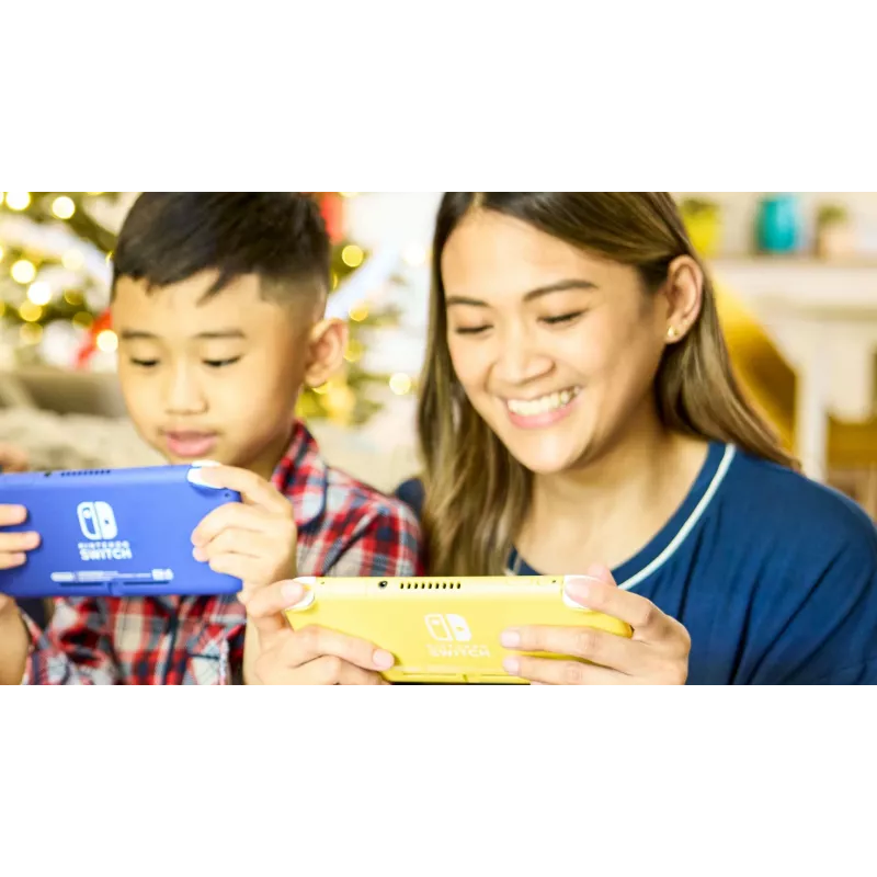 Nintendo Switch Lite, Nintendo Switch Lite, NVIDIA Custom Tegra, azul, analógico / digital, botão Home, botão ligar/desligar, botões