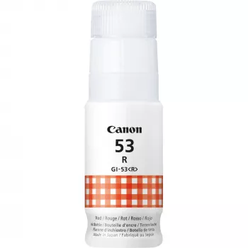 Frasco de tinta Canon GI-53R vermelho