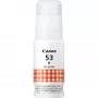 Frasco de tinta Canon GI-53R vermelho