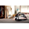 Tefal Ultimate Pure FV9845 ferro a vapor, 3200 W, base Durilium AirGlide Autoclean, 60 g/min de vapor contínuo, 260 g/min de jato de vapor, depósito de 350 ml, vapor vertical, preto/cobre