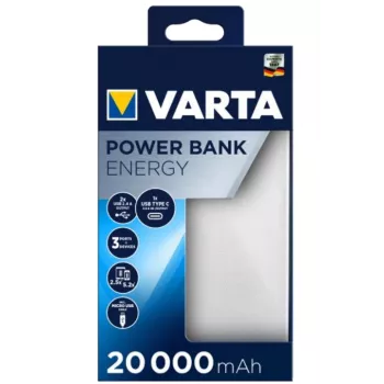 Power bank VARTA Energy 20000 - 20000 mAh - 2 x USB A 1 x USB C