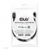 Cabo USB 3.2 Gen1 Type-C para Micro-USB CLUB3D M/M 1 m / 3,28 ft