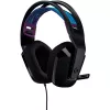 Auscultadores Logitech G G335 com arco de cabeça, ligação de 3,5 mm, preto