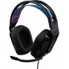 Auscultadores Logitech G G335 com arco de cabeça, ligação de 3,5 mm, preto