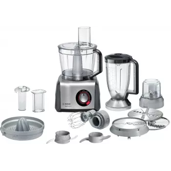Robot de cozinha Bosch MC812M844 1250 W 3,9 L preto, aço inoxidável