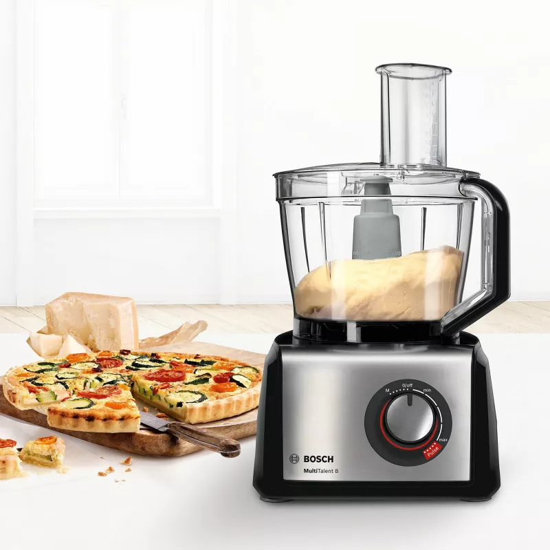 Robot de cozinha Bosch MC812M844 1250 W 3,9 L preto, aço inoxidável