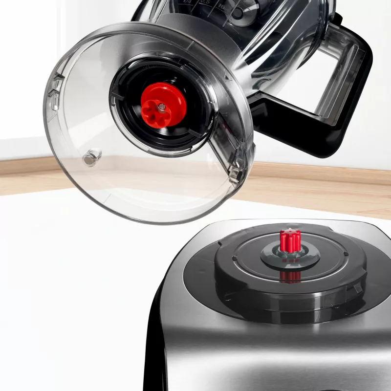Robot de cozinha Bosch MC812M844 1250 W 3,9 L preto, aço inoxidável