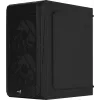 Caixa de PC AEROCOOL CS107V2 Mini Tower — preto, microATX/Mini-ITX, 2 ventoinhas de 120 mm, 1x3,5 polegadas + 2x2,5 polegadas baías