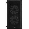 Caixa de PC AEROCOOL CS107V2 Mini Tower — preto, microATX/Mini-ITX, 2 ventoinhas de 120 mm, 1x3,5 polegadas + 2x2,5 polegadas baías