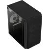 Caixa de PC AEROCOOL CS107V2 Mini Tower — preto, microATX/Mini-ITX, 2 ventoinhas de 120 mm, 1x3,5 polegadas + 2x2,5 polegadas baías