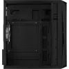 Caixa de PC AEROCOOL CS107V2 Mini Tower — preto, microATX/Mini-ITX, 2 ventoinhas de 120 mm, 1x3,5 polegadas + 2x2,5 polegadas baías