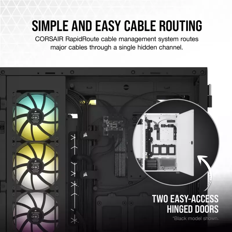 Caixa de PC Corsair 7000D AIRFLOW Full Tower branco