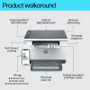 Impressora laser multifunções HP LaserJet MFP M234dw — Mono, A4, 29 ppm, duplex, Wi‑Fi, Ethernet