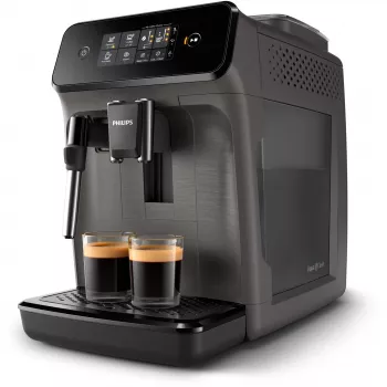 Máquina de café expresso Philips EP1224, automática, depósito de água de 1,8 L, 15 bar, moinho cerâmico, 12 definições de moagem