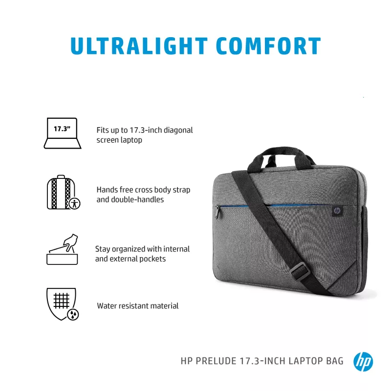 Mala para portátil HP Prelude 17,3 polegadas