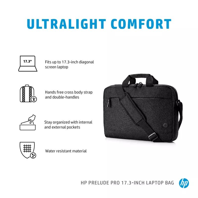 Mala para portátil HP Prelude 17,3 polegadas