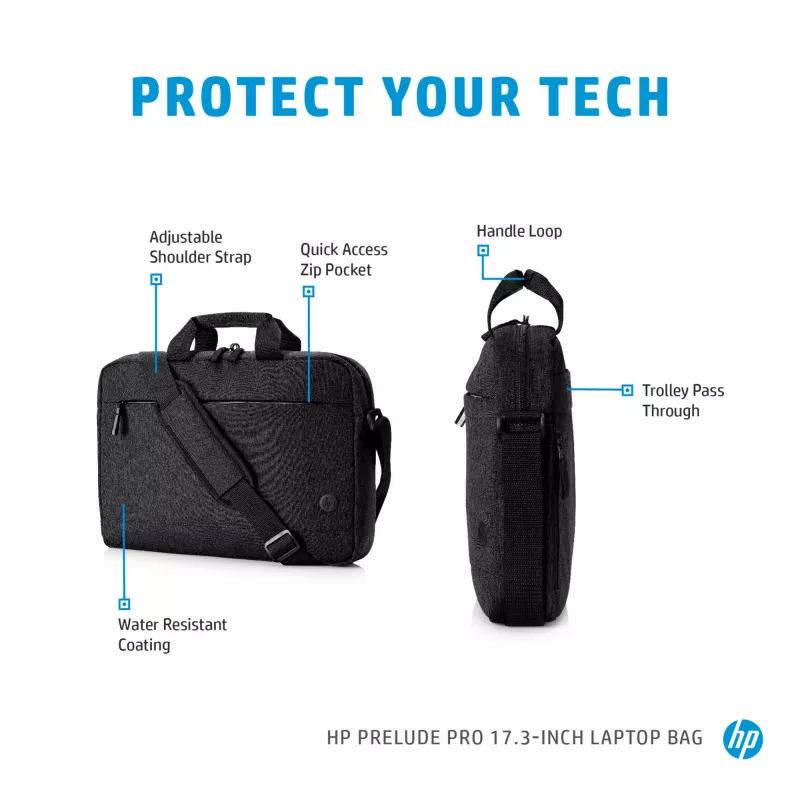 Mala para portátil HP Prelude 17,3 polegadas