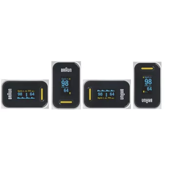 Oxímetro de pulso Braun YK-81CEU 1, preto
