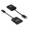 Hub MST DisplayPort 1.4 para DisplayPort + HDMI 4K60Hz CLUB3D CSV-7220