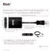 Hub MST DisplayPort 1.4 para DisplayPort + HDMI 4K60Hz CLUB3D CSV-7220