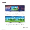 Hub MST DisplayPort 1.4 para DisplayPort + HDMI 4K60Hz CLUB3D CSV-7220
