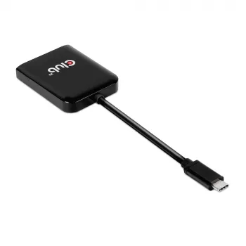 Hub MST CLUB3D USB3.2 Gen2 Type-C (DP™ Alt-Mode) para DisplayPort™ monitor duplo 4K60Hz M/F