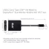 Hub MST CLUB3D USB3.2 Gen2 Type-C (DP™ Alt-Mode) para DisplayPort™ monitor duplo 4K60Hz M/F