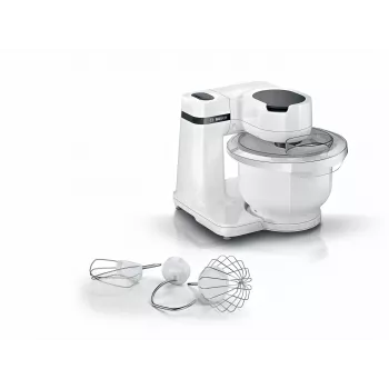 Robot de cozinha Bosch Serie 2 MUMS2AW00 — 700 W, taça de 3,8 L, 4 velocidades, branco