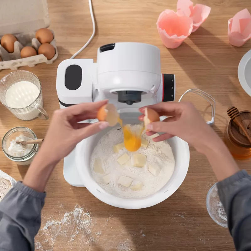 Robot de cozinha Bosch Serie 2 MUMS2AW00 — 700 W, taça de 3,8 L, 4 velocidades, branco