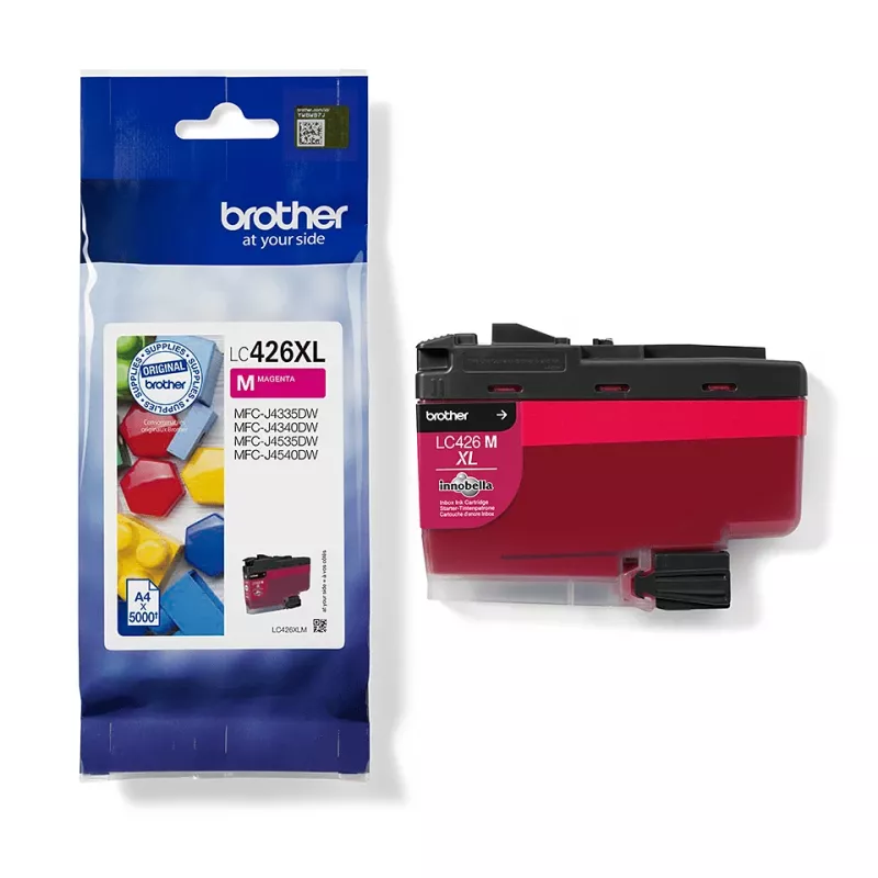 Cartucho de tinta Brother LC-426XLM, 1 unid., original, alta capacidade (XL), magenta