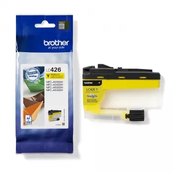 Cartucho de tinta Brother LC-426Y 1 unid. original amarelo