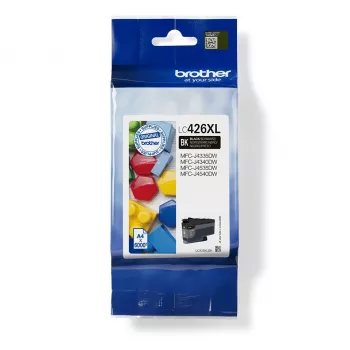 Cartucho de tinta Brother LC-426XLBK 1 unid. original alta capacidade (XL) preto