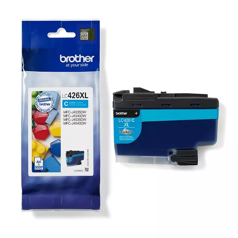 Cartucho de tinta Brother LC-426XLC 1 unid. original alta capacidade (XL) ciano