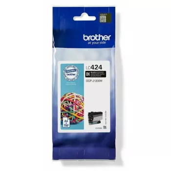 Tinteiro Brother LC424BK 1 unid. Original preto