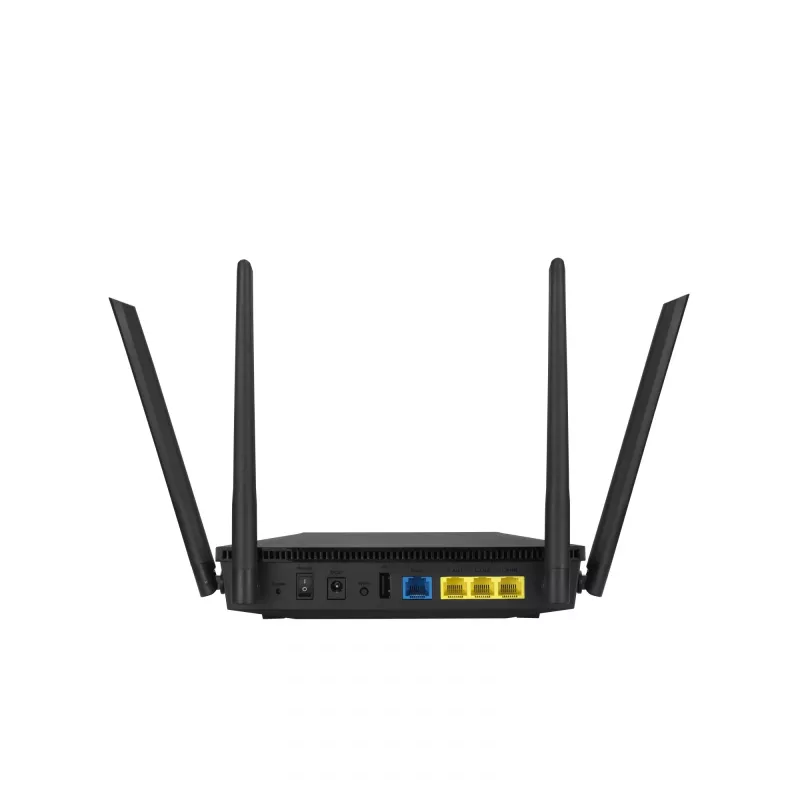 Router sem fios ASUS RT-AX53U Gigabit Ethernet dual-band (2,4 GHz / 5 GHz) preto