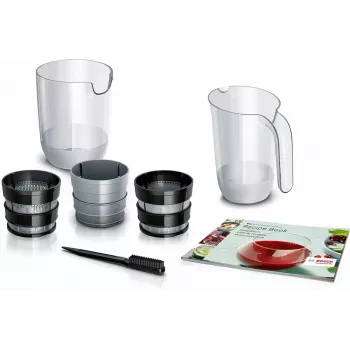 Extrator de sumo Bosch MESM731M Slow Juicer 150 W preto
