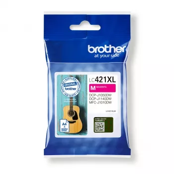 Tinteiro Brother LC-421XLM 1 unid. Original High (XL) Yield magenta