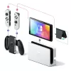 Nintendo Switch OLED, Nintendo Switch, NVIDIA Custom Tegra, branco, analógico / digital, botão Home, botão ligar/desligar, botões