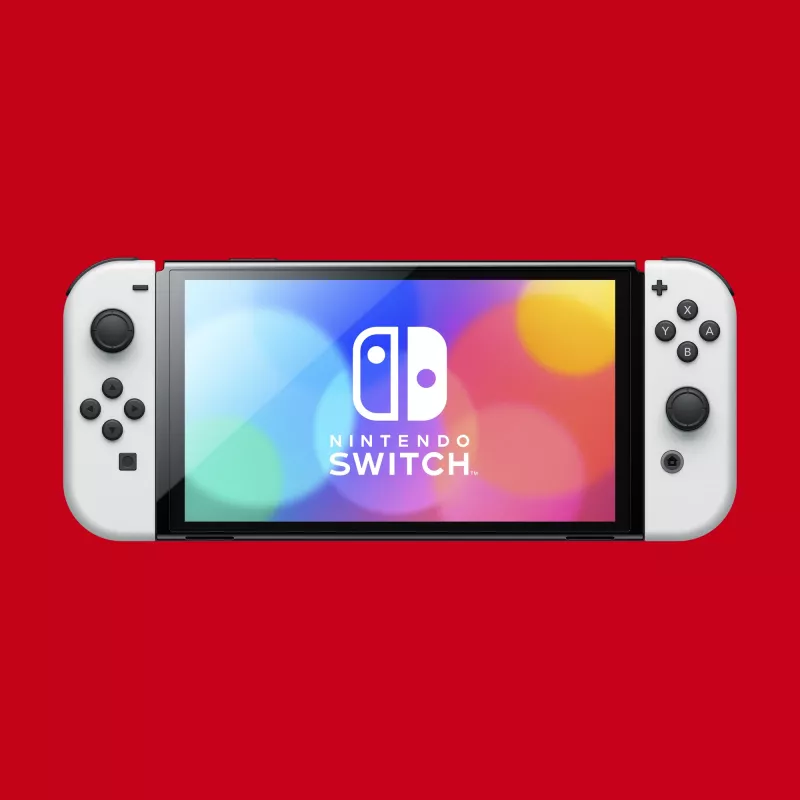 Nintendo Switch OLED, Nintendo Switch, NVIDIA Custom Tegra, branco, analógico / digital, botão Home, botão ligar/desligar, botões