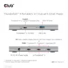 Hub portátil 5-em-1 CLUB3D certificado Thunderbolt™4 com Smart Power