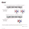 Hub portátil 5-em-1 CLUB3D certificado Thunderbolt™4 com Smart Power