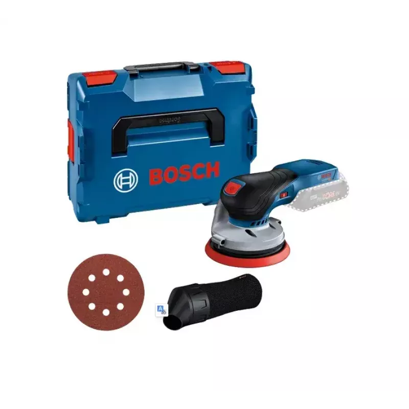 Lixadeira excêntrica Bosch GEX 18V-125 Professional 10000 rpm 20000 OPM preto, azul, cinzento, vermelho