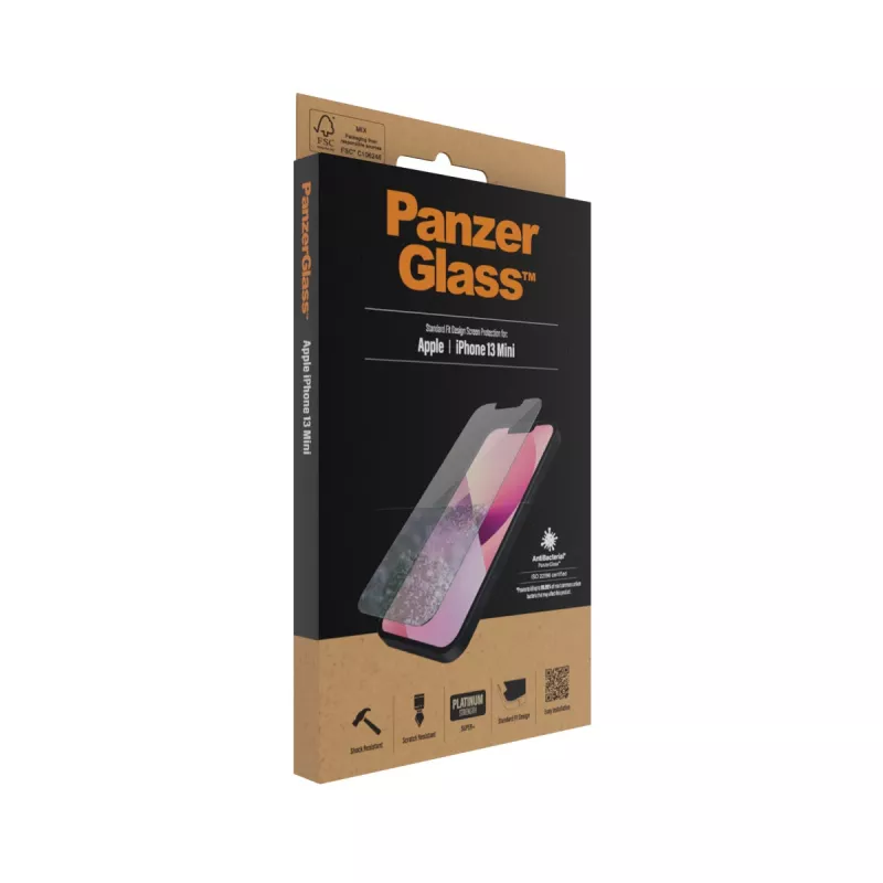 Película de proteção de ecrã PanzerGlass para Apple iPhone 13 Mini Standard Fit