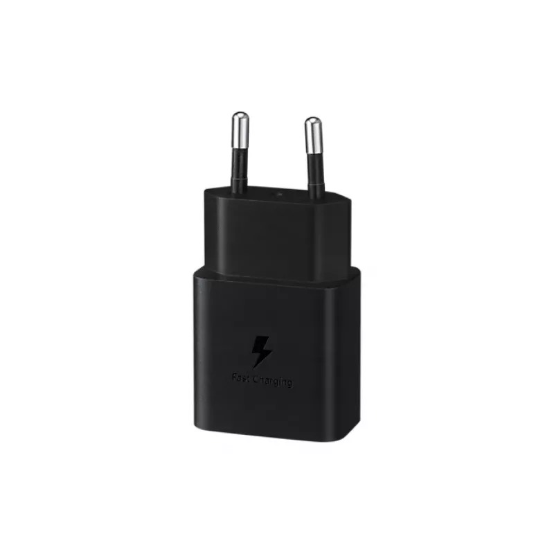 Carregador móvel Samsung EP-T1510XBEGEU, 1 porta USB-C, saída 9V/1.67A, cabo de 1 m, preto