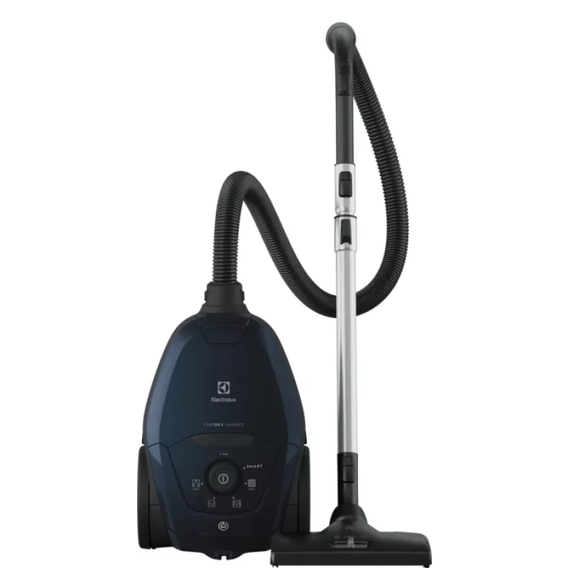 Aspirador de pó com saco Electrolux PD82-4ST — 3,5 L saco, EPA E12, 500 W, raio de 12 m, 57 dB