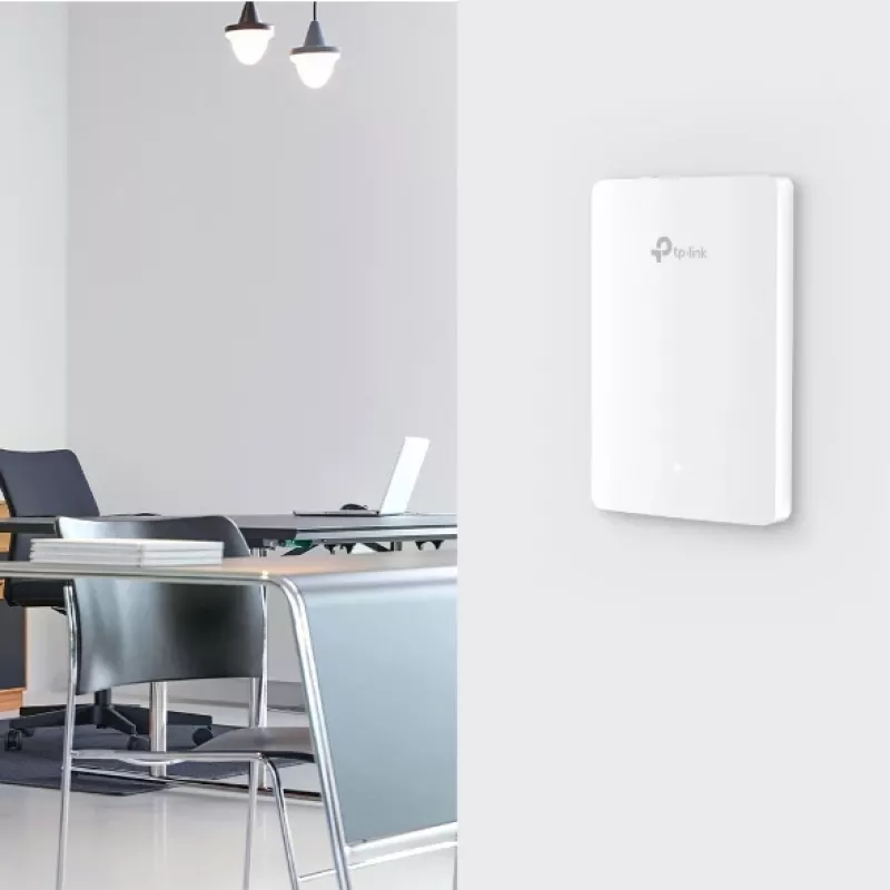 Ponto de acesso TP-Link Omada AX3000 Wall Plate WiFi 6 2,4 GHz 5 GHz
