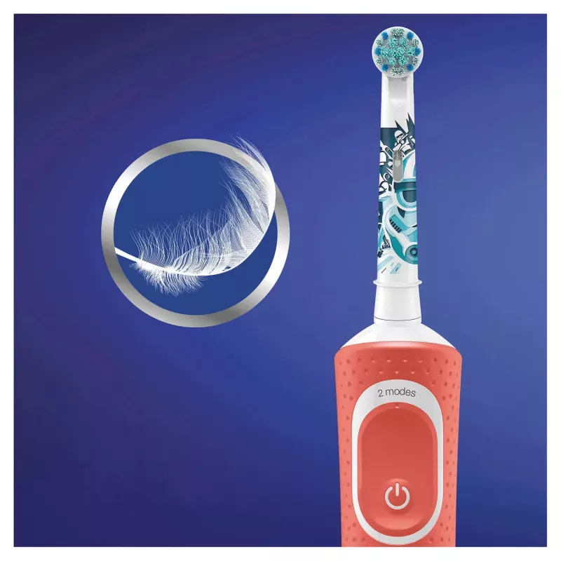 Escova de dentes Oral-B Kids Star Wars 3 unid. branco extra macia