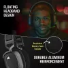Auscultadores gaming CORSAIR HS80 - Wireless - Carbon